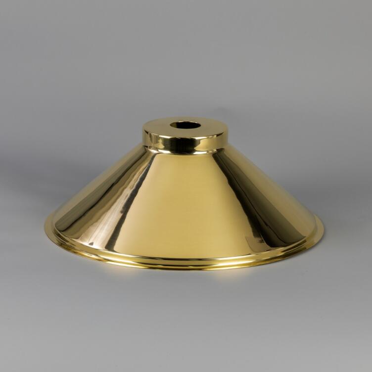 Rio Raw Brass Lamp Shade 15" Rio Raw Brass Lamp Shade 15"