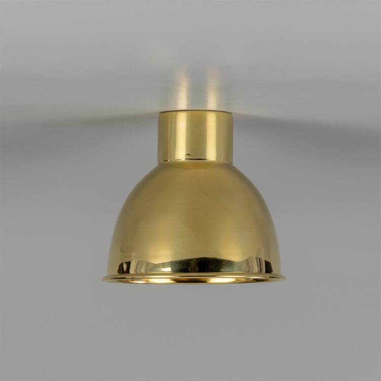 Baku Raw Brass Lamp Shade 6" Baku Raw Brass Lamp Shade 6"