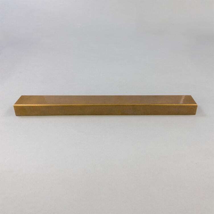 Rectangular Brass Wall Bracket 15.75" Rectangular Brass Wall Bracket 15.75"
