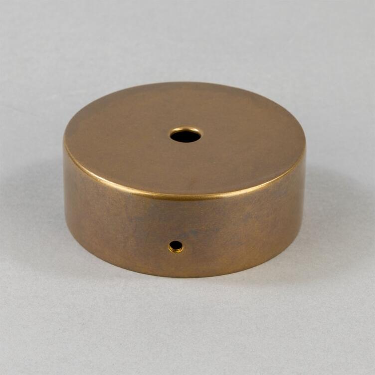 Brass IP Wall Plate 3.25", Two-Part Brass IP Wall Plate 3.25", Two-Part