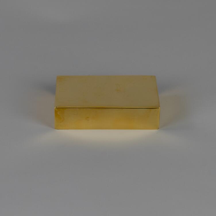 Rectangular Brass Wall Bracket 4.25" Rectangular Brass Wall Bracket 4.25"