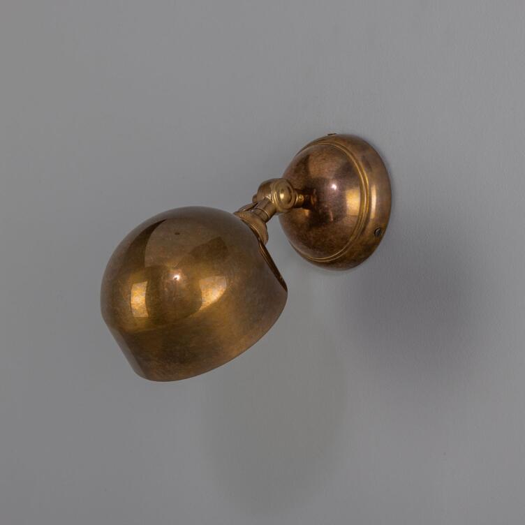 San Jose Vintage Adjustable Brass Picture Light, Antique Brass San Jose Vintage Adjustable Brass Picture Light, Antique Brass