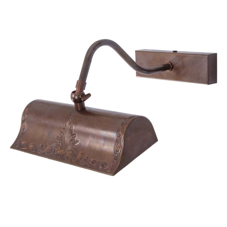 Spence Small Cast Brass Picture Light 19.5cm, Antique Brass Spence Small Cast Brass Picture Light 19.5cm, Antique Brass