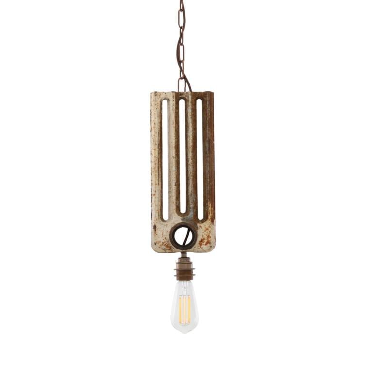 Rad Industrial Bare Bulb Pendant Light