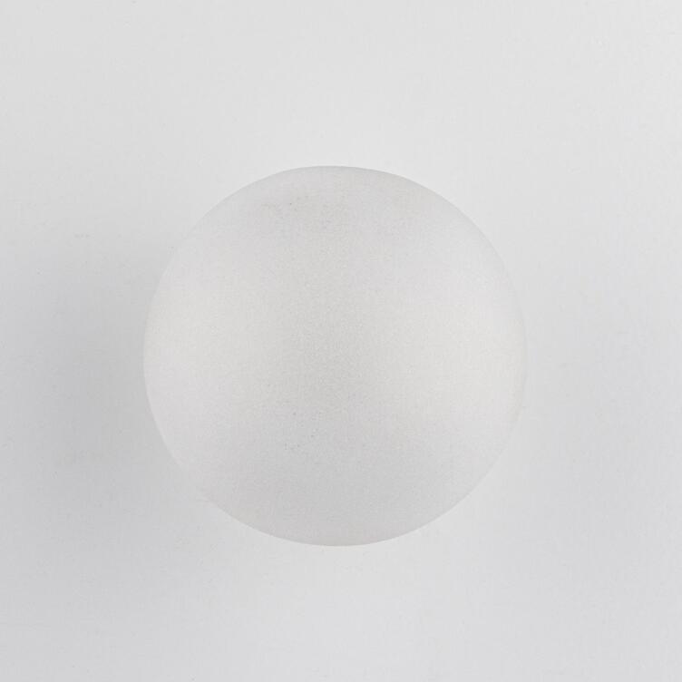 Frosted Glass Globe 3.1", G9 Internal Thread