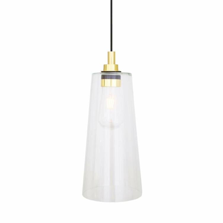 Cari Pendant Polished Brass