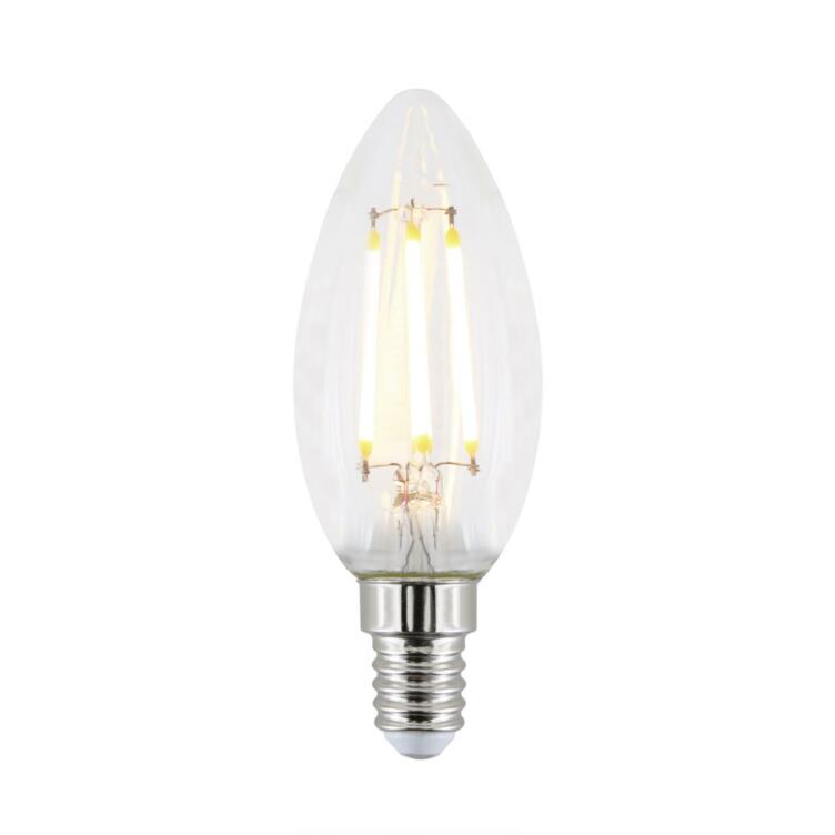 E14 LED Candle Light Bulb Dimmable 4.8W 2700k 470lm 9.7cm