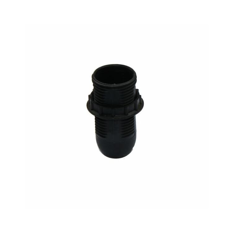E14 Plastic Lamp Holder with Shade Ring M10