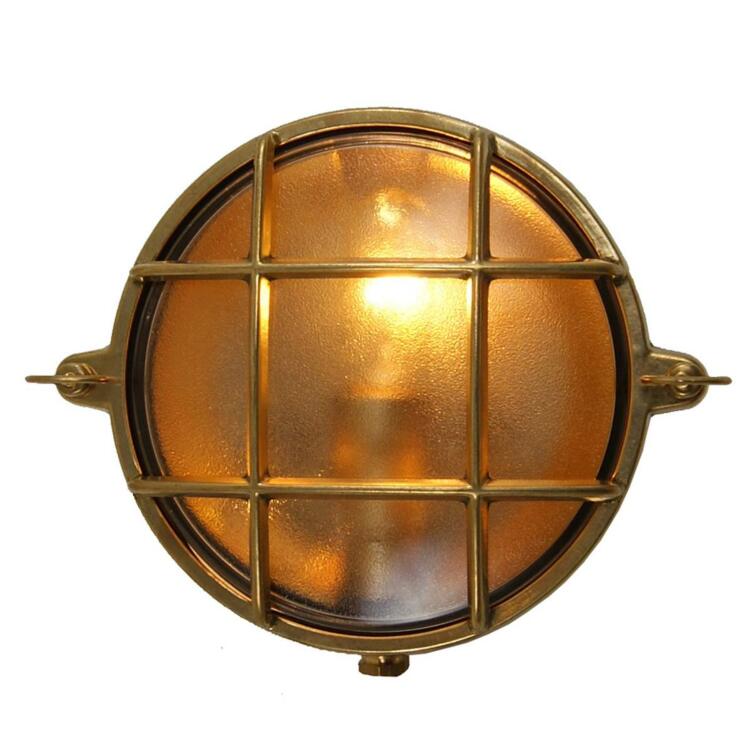 Ergo Marine Round Bulkhead Wall Sconce 16cm IP54 Ergo Marine Round Bulkhead Wall Sconce 16cm IP54