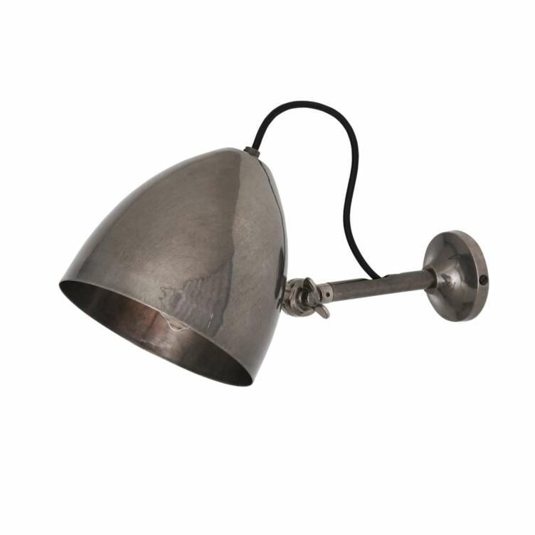 Quito Adjustable Brass Cone Wall Light