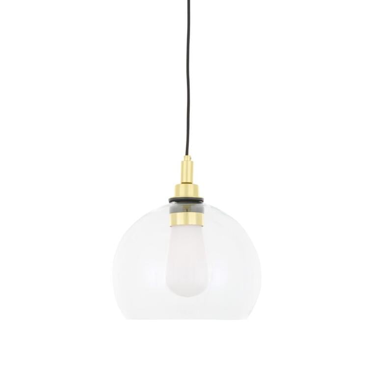 Leith Open Globe Bathroom Pendant Light 9.75" IP65