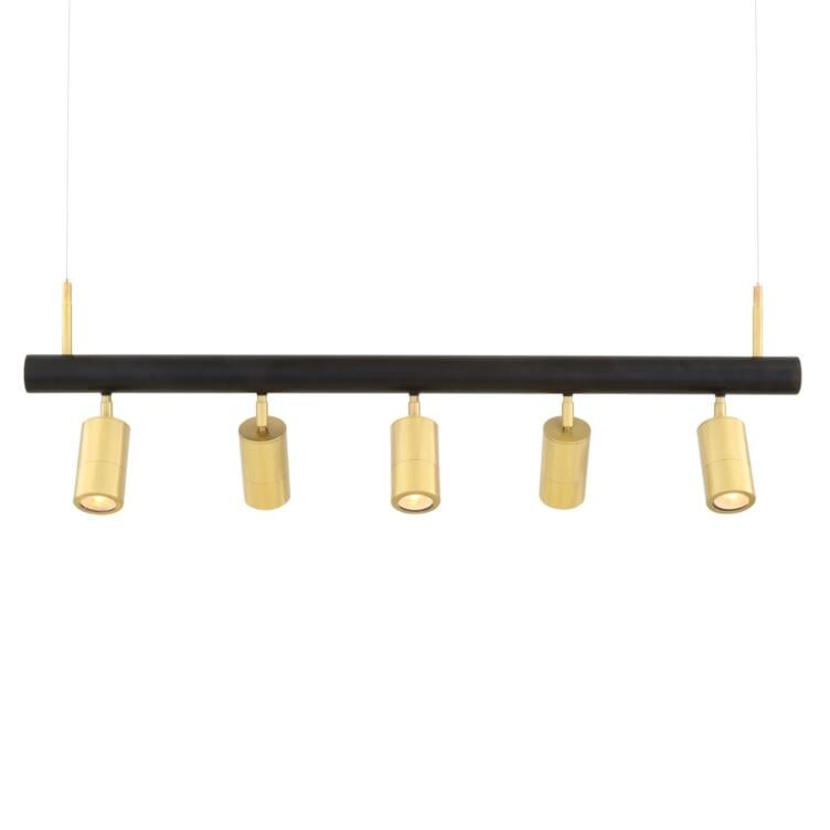 Watson Linear Island Pendant, Five Light