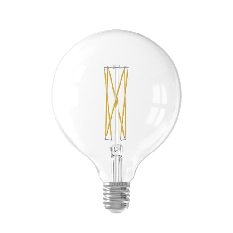 LED Clear Globe Filament Bulb Dimmable G125 E27 4W 2300K 350lm 12.5cm LED Clear Globe Filament Bulb Dimmable G125 E27 4W 2300K 350lm 12.5cm