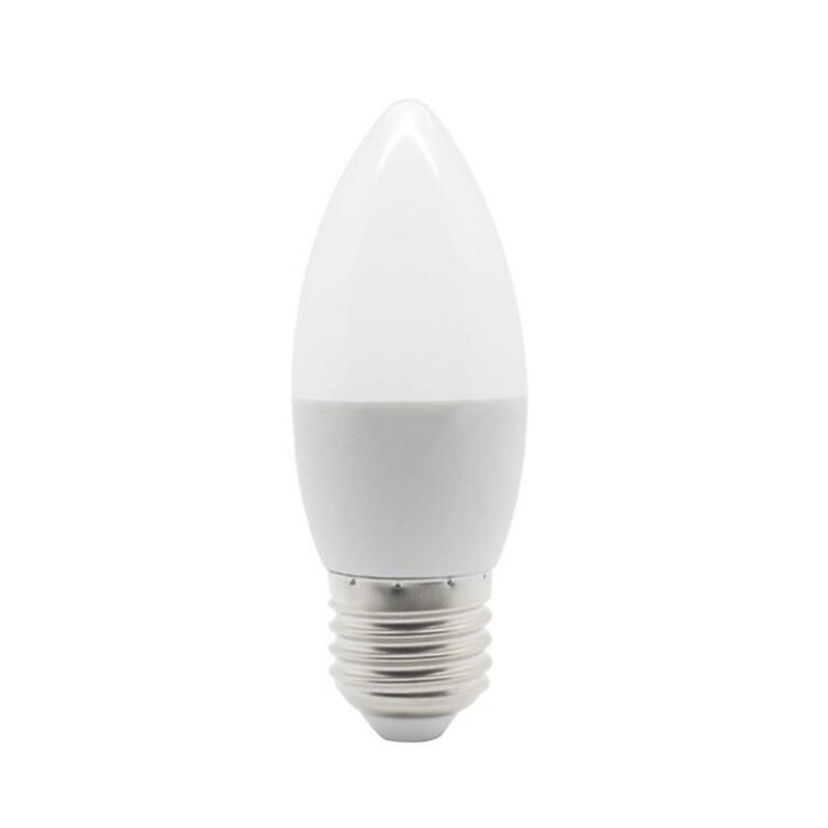 LED Candle Bulb Warm White Dimmable E27 5W 2700k 380lm 10cm