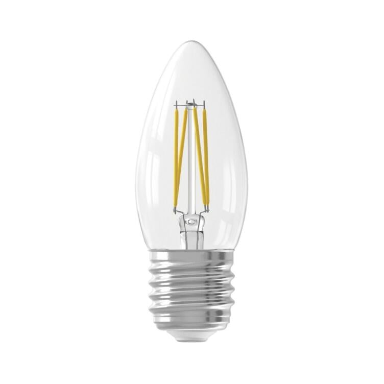 LED Filament Candle Bulb Warm White Dimmable E27 3.5W 2700k 350lm 9.3cm LED Filament Candle Bulb Warm White Dimmable E27 3.5W 2700k 350lm 9.3cm