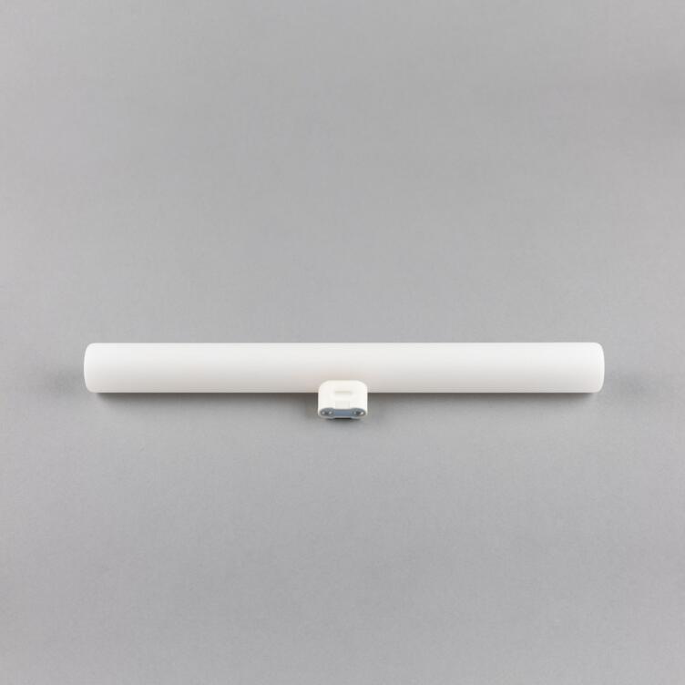 S14d Tube Bulb Porcelain White Dimmable 5W 2700k 400lm 30cm S14d Tube Bulb Porcelain White Dimmable 5W 2700k 400lm 30cm
