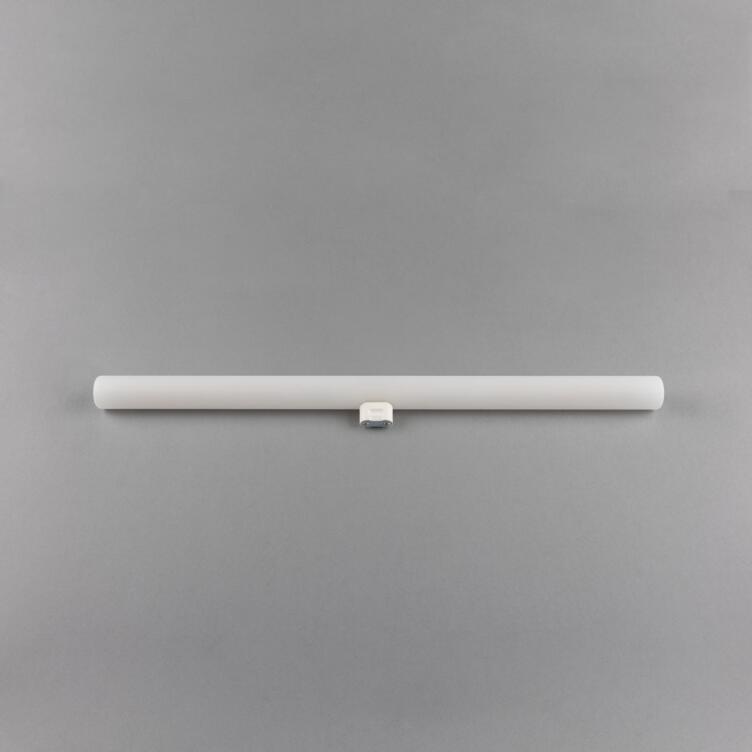 S14d tube ampoule porcelaine blanc variable d'intensité 6W 2700k 480lm 50cm