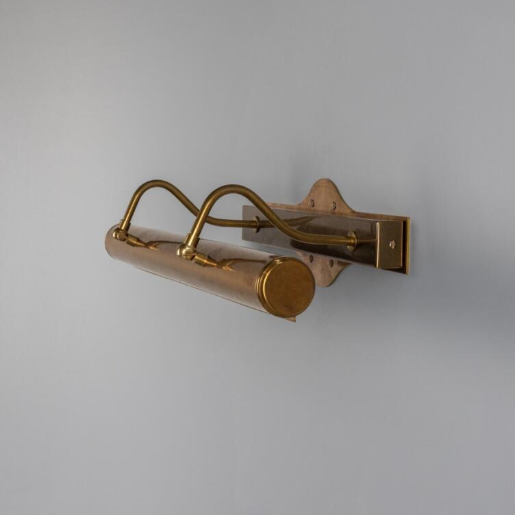 Belfast Adjustable Brass Picture Light 24" IP20