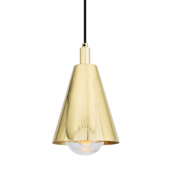 India Modern Brass Bathroom Pendant Light 14cm IP65 Mullan Lighting