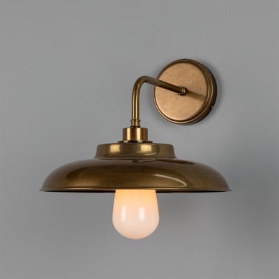 Darya Brass Outdoor Wall Light IP65