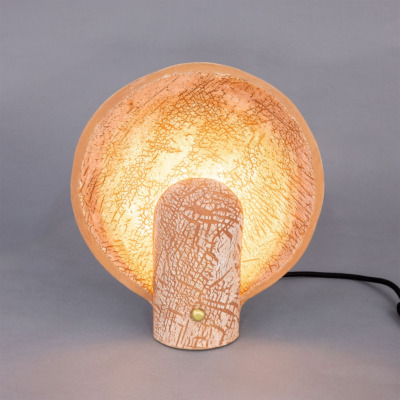 Cagliari Red Iron Ceramic Table Lamp 30cm IP20