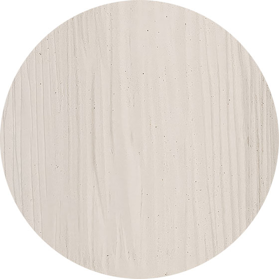 Matte White Striped Finish