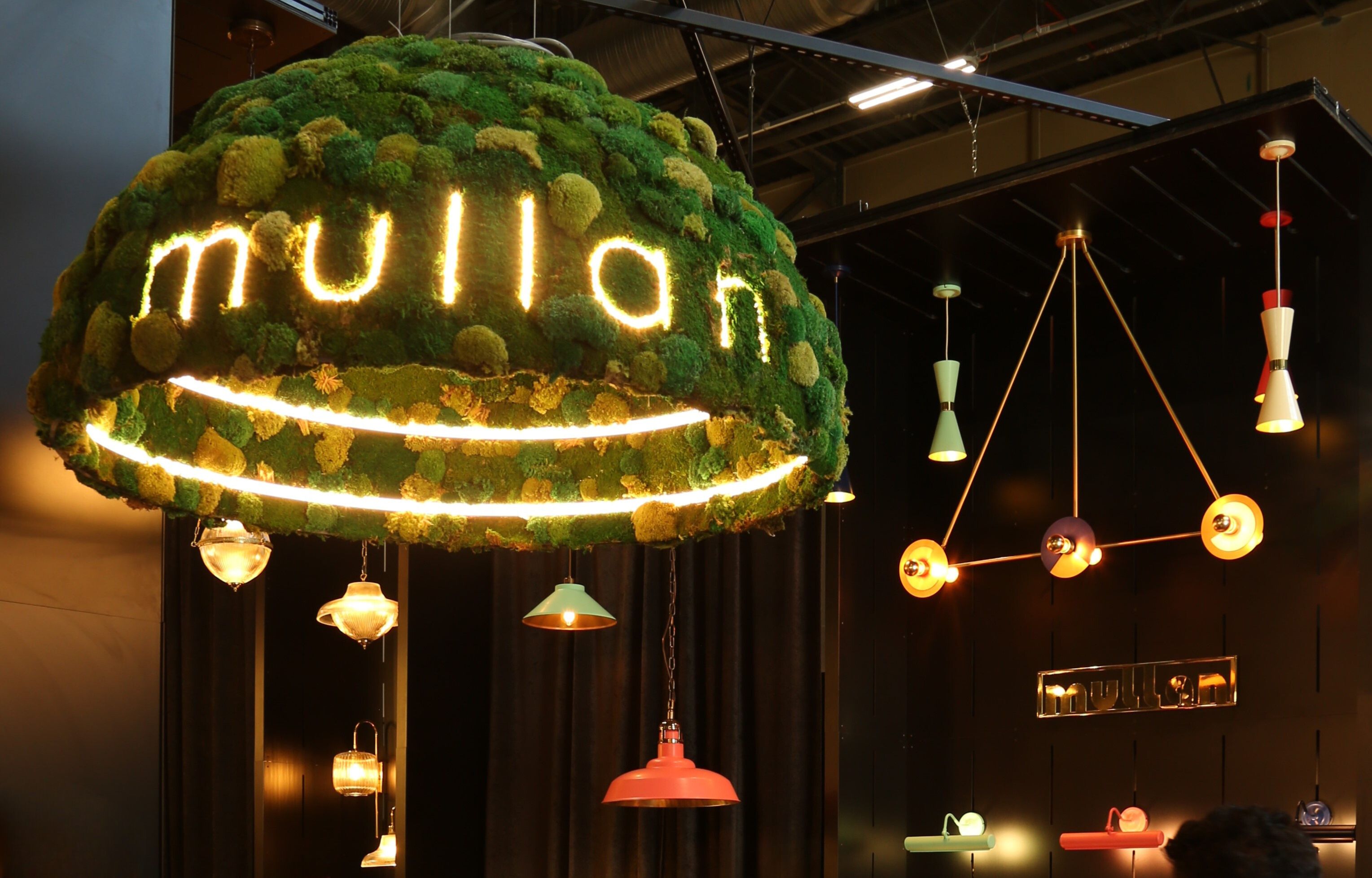 Moss dome over our stand at Maison&Objet in 2023