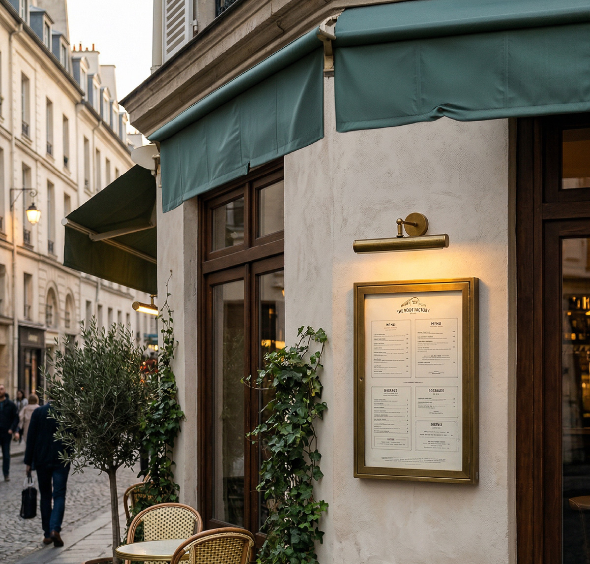 Galle Fixed-Arm Solid Brass Picture Light 35.5cm IP65