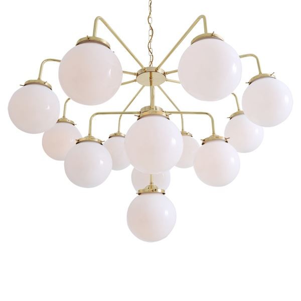 With a sophisticated design, the Rome chandelier features contemporary design elements that give it a sense of modern elegance that is hard to match. A distinctive lighting fixture for the entryway or grand dining room to surprise your guests.