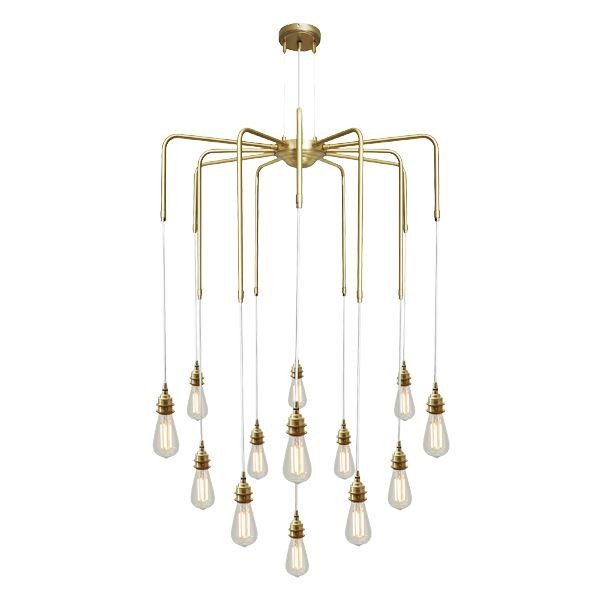 Designed to add style to any space, the Sela chandelier epitomises an elegant and captivating design that transforms interiors with its bold proportions and stunning silhouette. This thirteen-light chandelier creates a dazzling display while providing plenty of illumination for your dining room, living area or high-ceiling foyer.