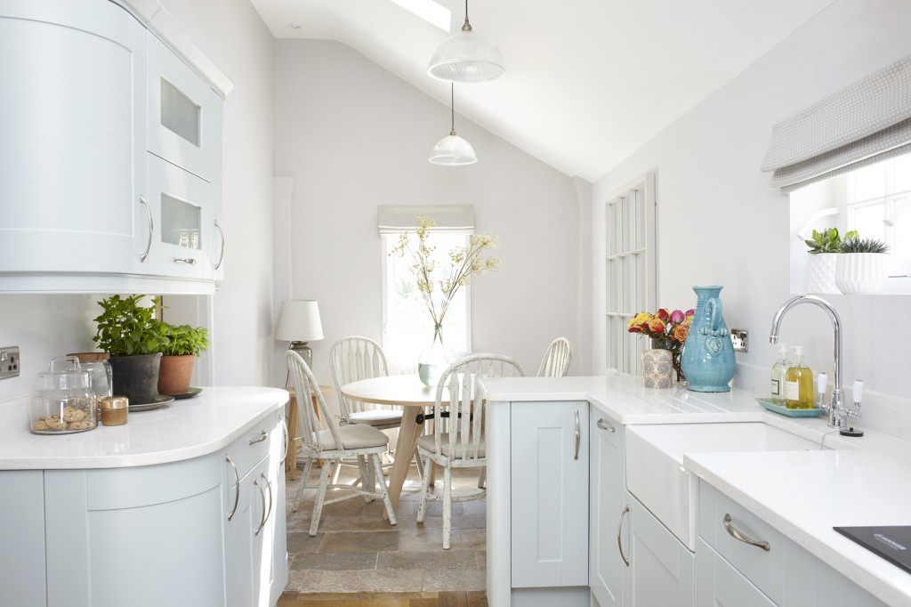 Our Nova prismatic pendant lights recently featured on George Clarke's Old House, New Home on Channel 4.