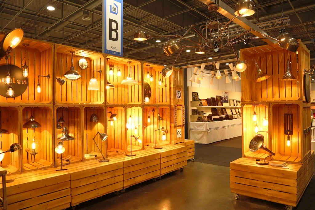 Mullan Lighting showcased a number of light fixtures at MAISON&OBJET in Paris