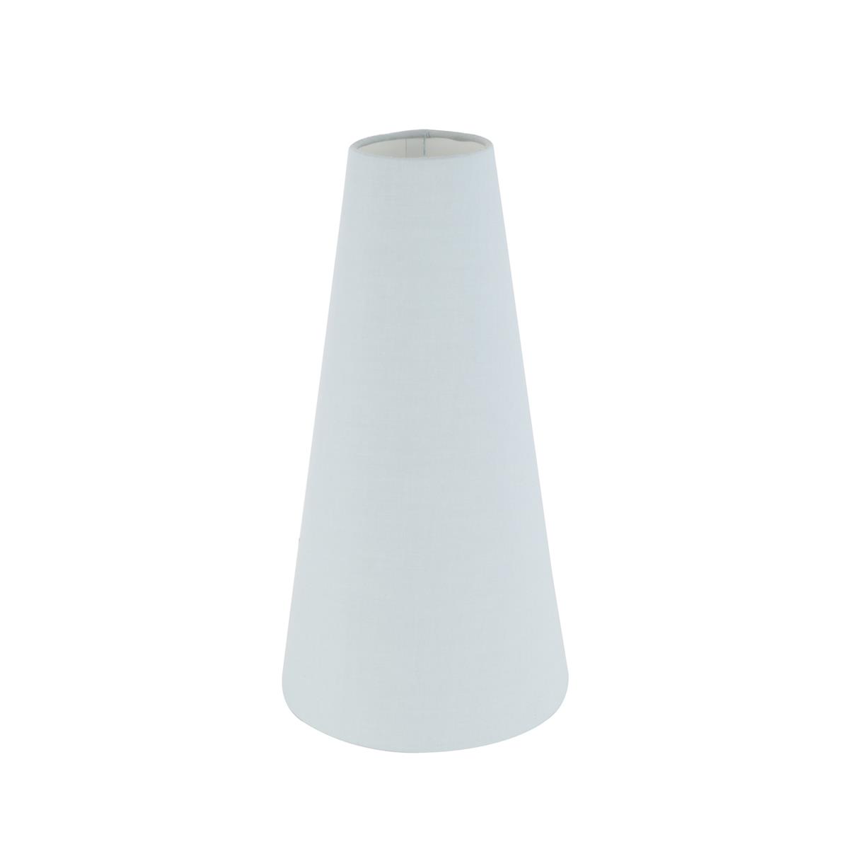 white and grey lamp shade